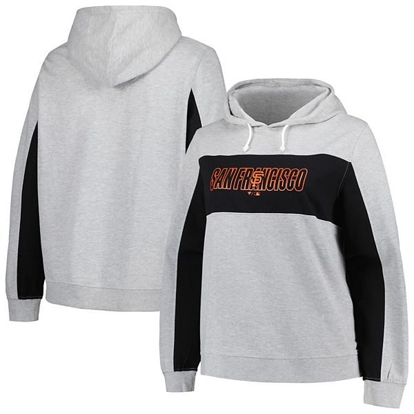 Толстовка с капюшоном Women's Heather Gray San Francisco Giants Plus Size Profile
Толстовка с капюшоном Women's Heather Gray San Francisco Giants Plus Size Profile