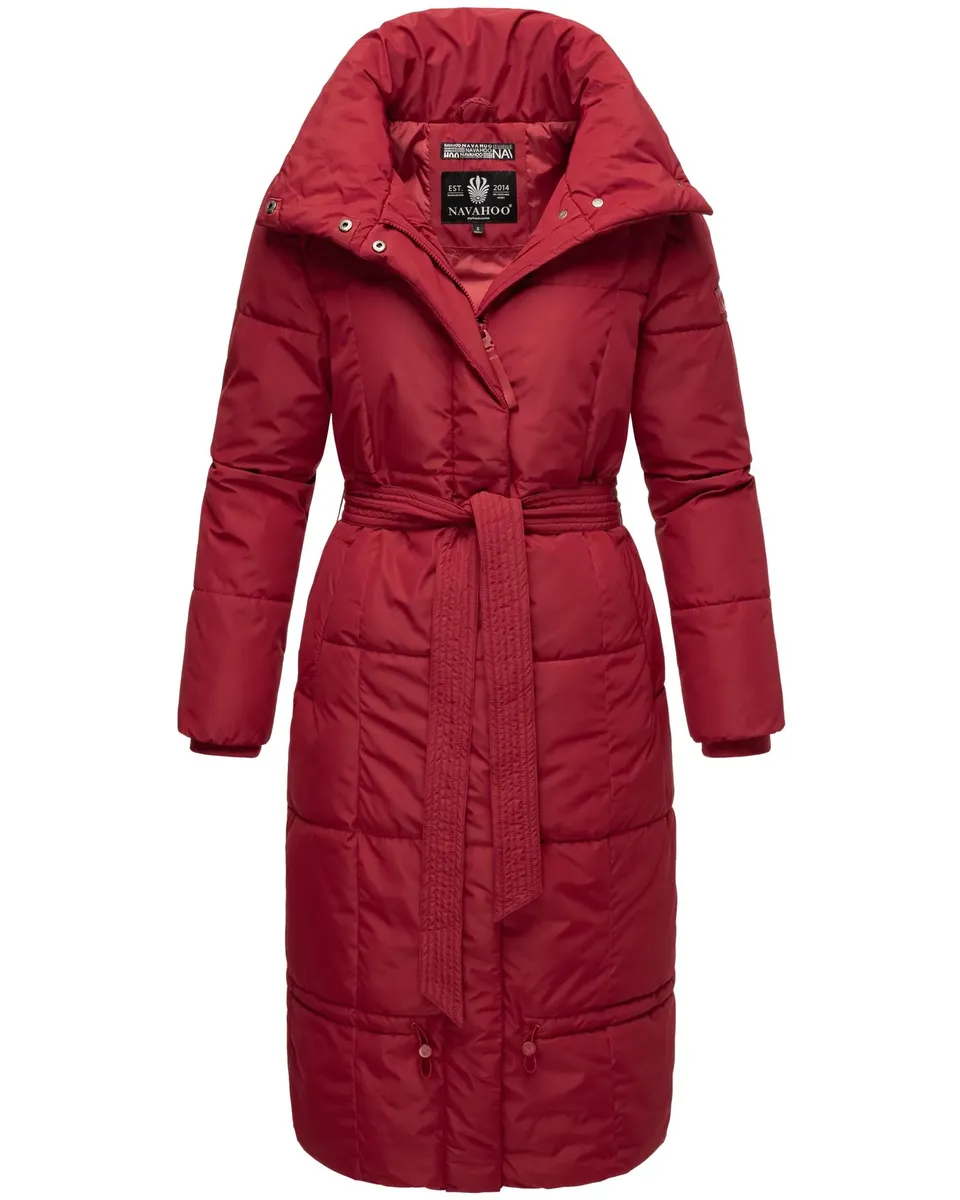 Стеганое пальто Наваху "Миренаа", стильное женское зимнее пальто с поясом Navahoo, красный
Стеганое пальто Наваху "Миренаа", стильное женское зимнее пальто с поясом Navahoo, красный