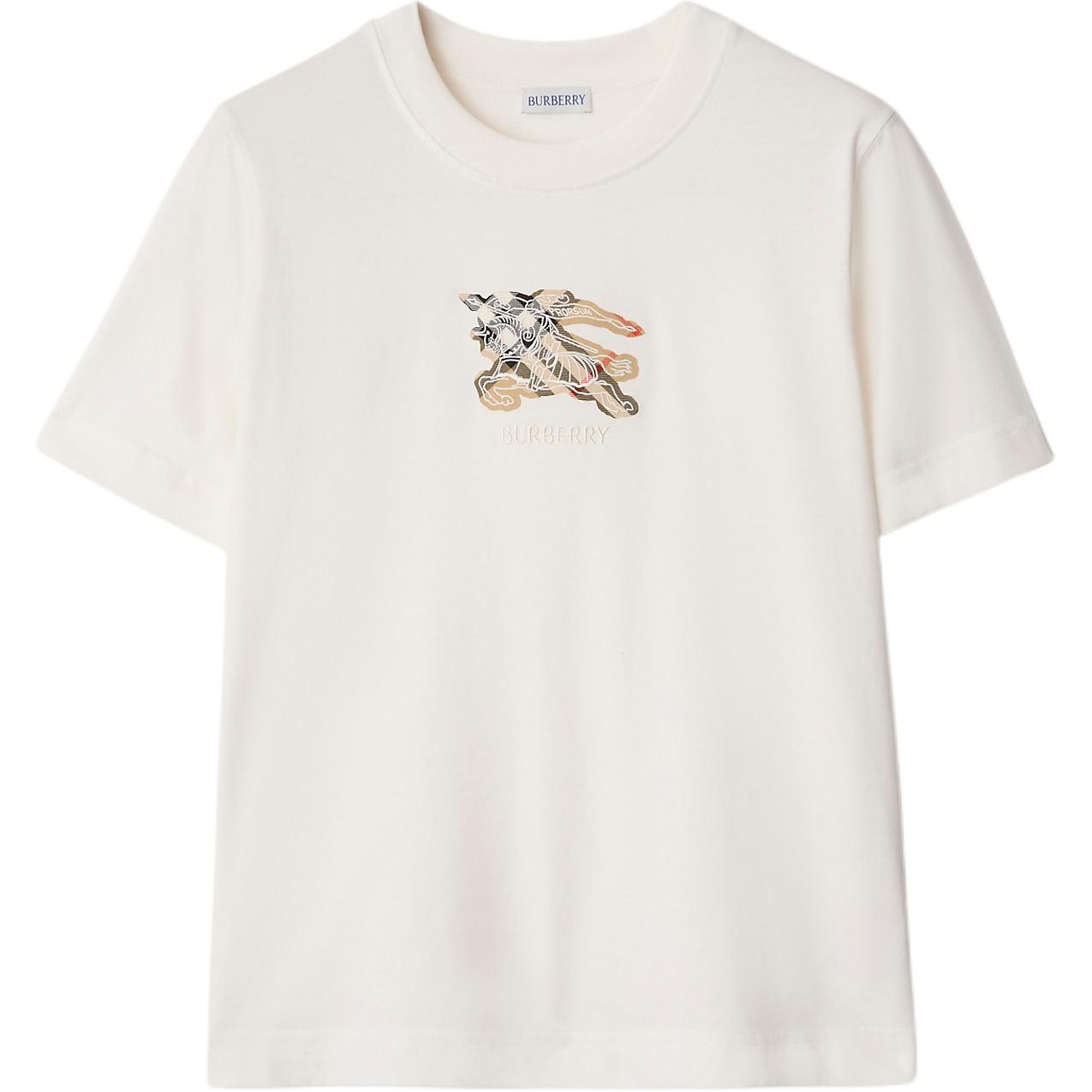 Футболка Knight Check из хлопка Burberry, белый
Футболка Knight Check из хлопка Burberry, белый