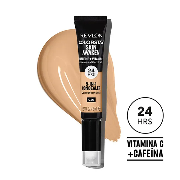 Консилер 5 преимуществ в 1 Colorstay Skin Awaken 5 In 1 Concealer Revlon, цвет light medium
Консилер 5 преимуществ в 1 Colorstay Skin Awaken 5 In 1 Concealer Revlon, цвет light medium