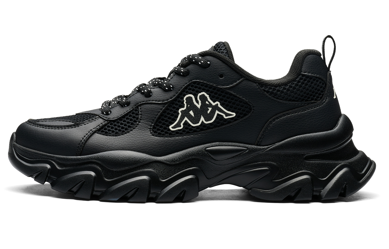 Kappa Повседневные кроссовки Unisex Black на платформе, устойчивые к истиранию, с низким верхом
Kappa Повседневные кроссовки Unisex Black на платформе, устойчивые к истиранию, с низким верхом