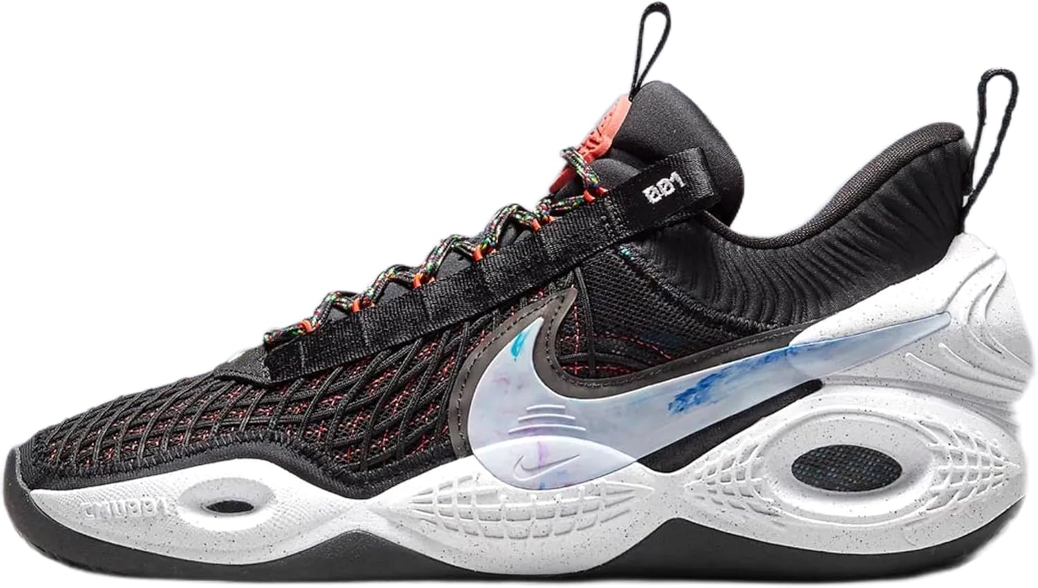 Мужские баскетбольные кроссовки Nike Cosmic Unity Amalgam, белый/черный/алый
Мужские баскетбольные кроссовки Nike Cosmic Unity Amalgam, белый/черный/алый