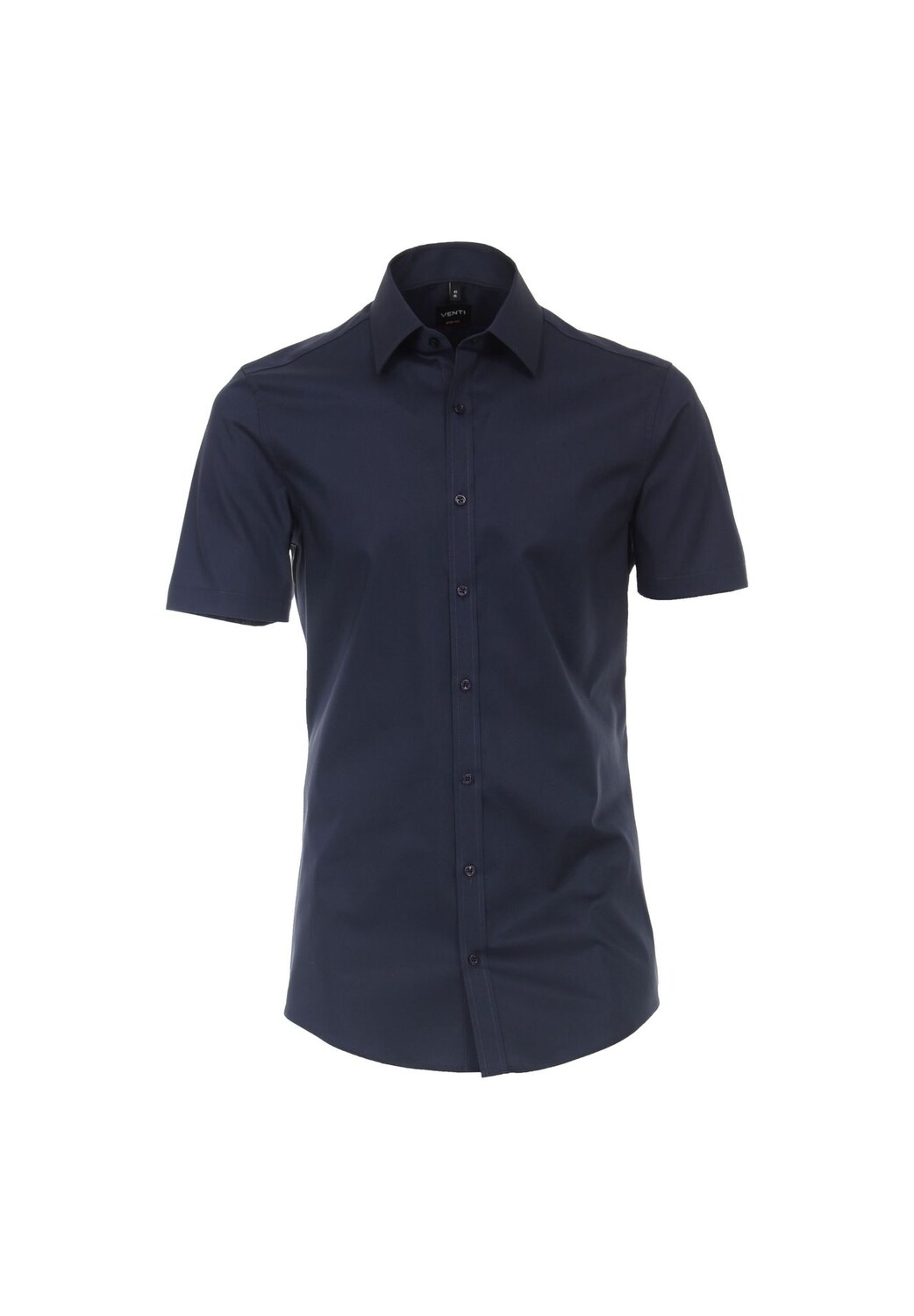 Мужская деловая рубашка с короткими рукавами, однотонного кроя Venti, темно-синий
Мужская деловая рубашка с короткими рукавами, однотонного кроя Venti, темно-синий