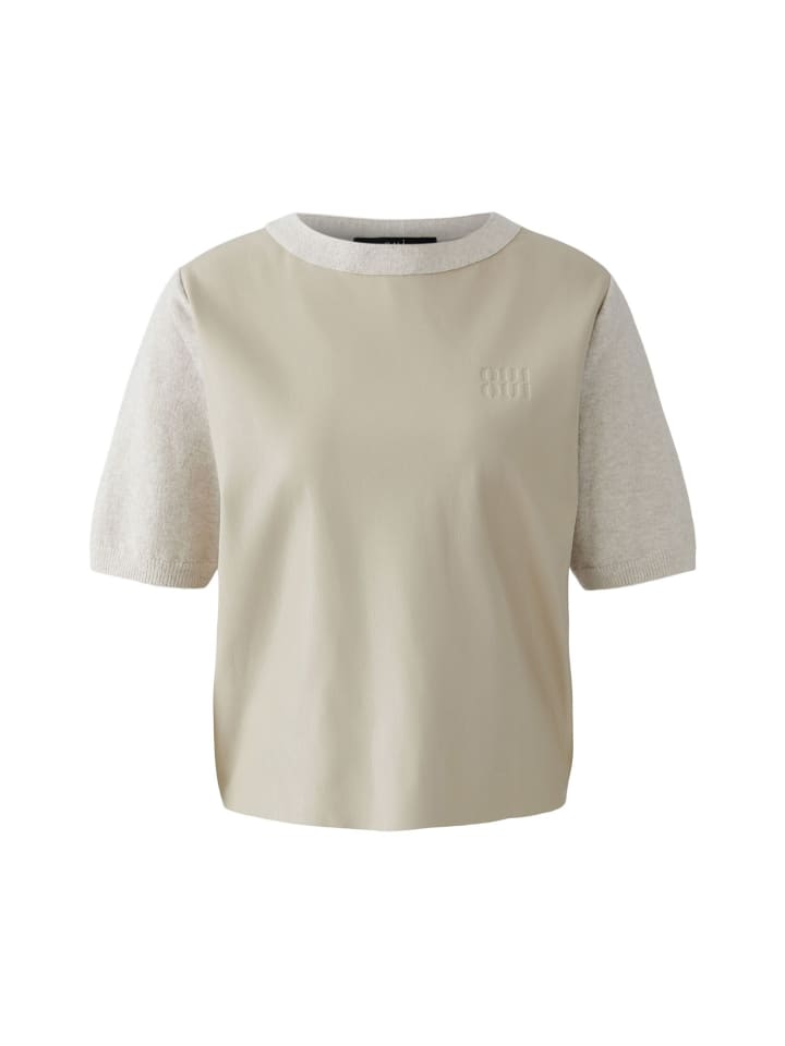 Свитер светло-бежевого меланжевого цвета Oui
Свитер светло-бежевого меланжевого цвета Oui