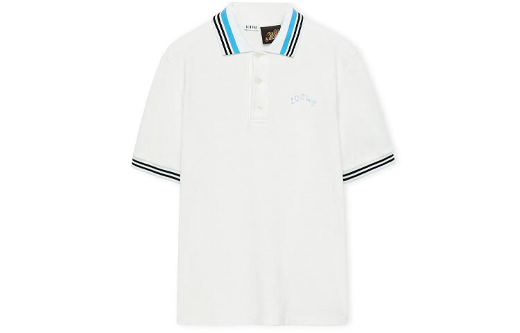 Рубашка поло мужская белая Loewe, белый
Рубашка поло мужская белая Loewe, белый