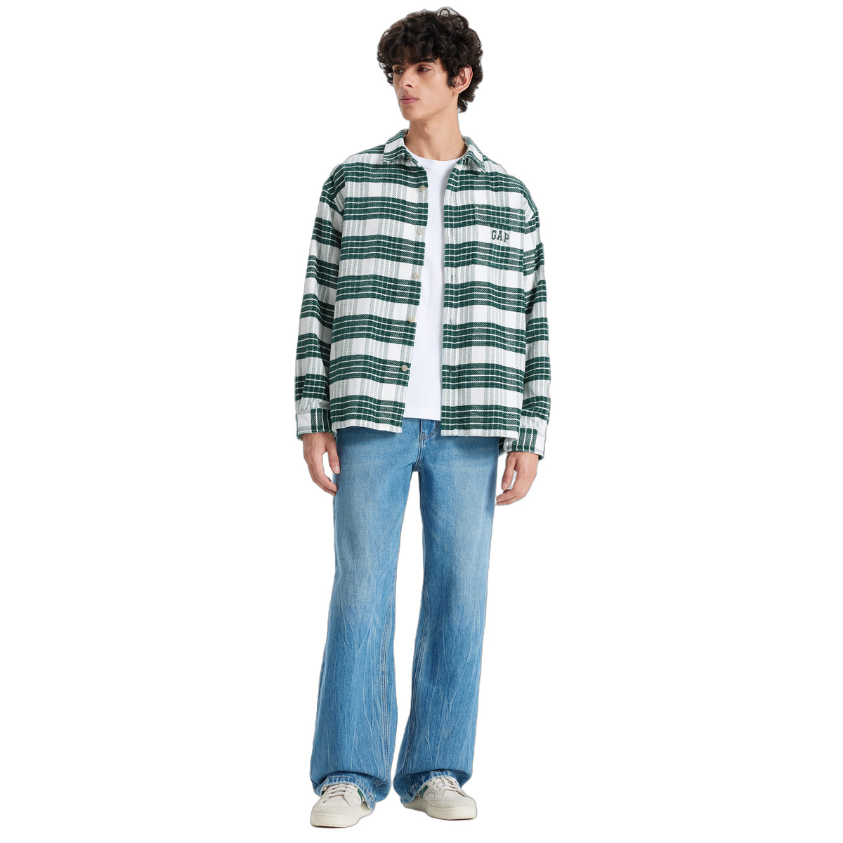 Футболка мужская GAP, зеленая, осень-зима 
Футболка мужская GAP, зеленая, осень-зима