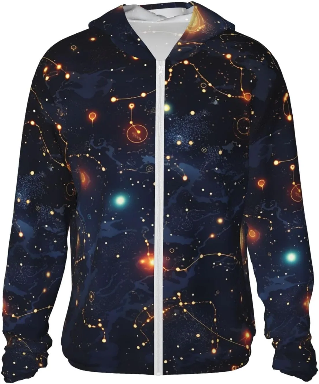 Мужская куртка-толстовка с капюшоном UPF 50+ и молнией FHEBNDS
Мужская куртка-толстовка с капюшоном UPF 50+ и молнией FHEBNDS