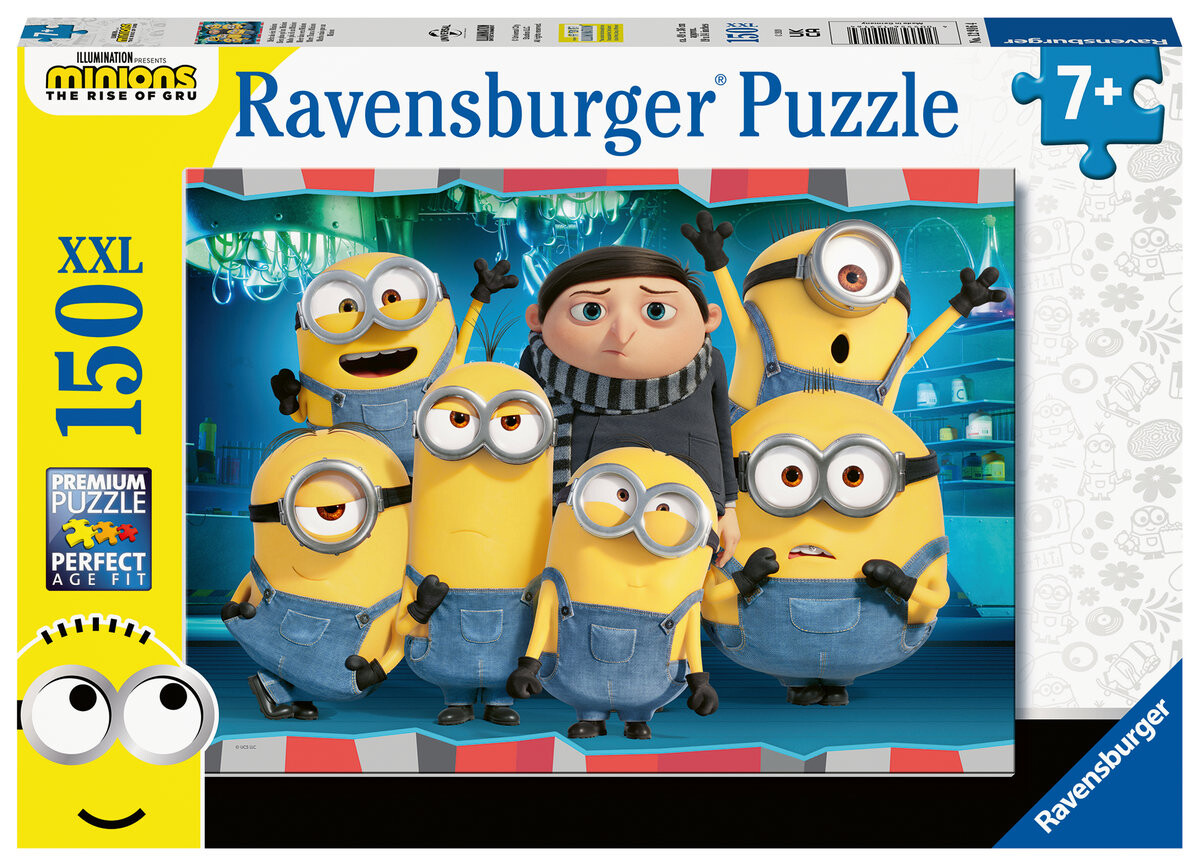 Пазл Ravensburger для детей XXL Minions 2, 150 шт.
Пазл Ravensburger для детей XXL Minions 2, 150 шт.