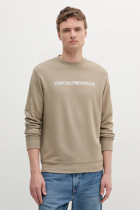 Толстовка Emporio Armani, бежевый
Толстовка Emporio Armani, бежевый