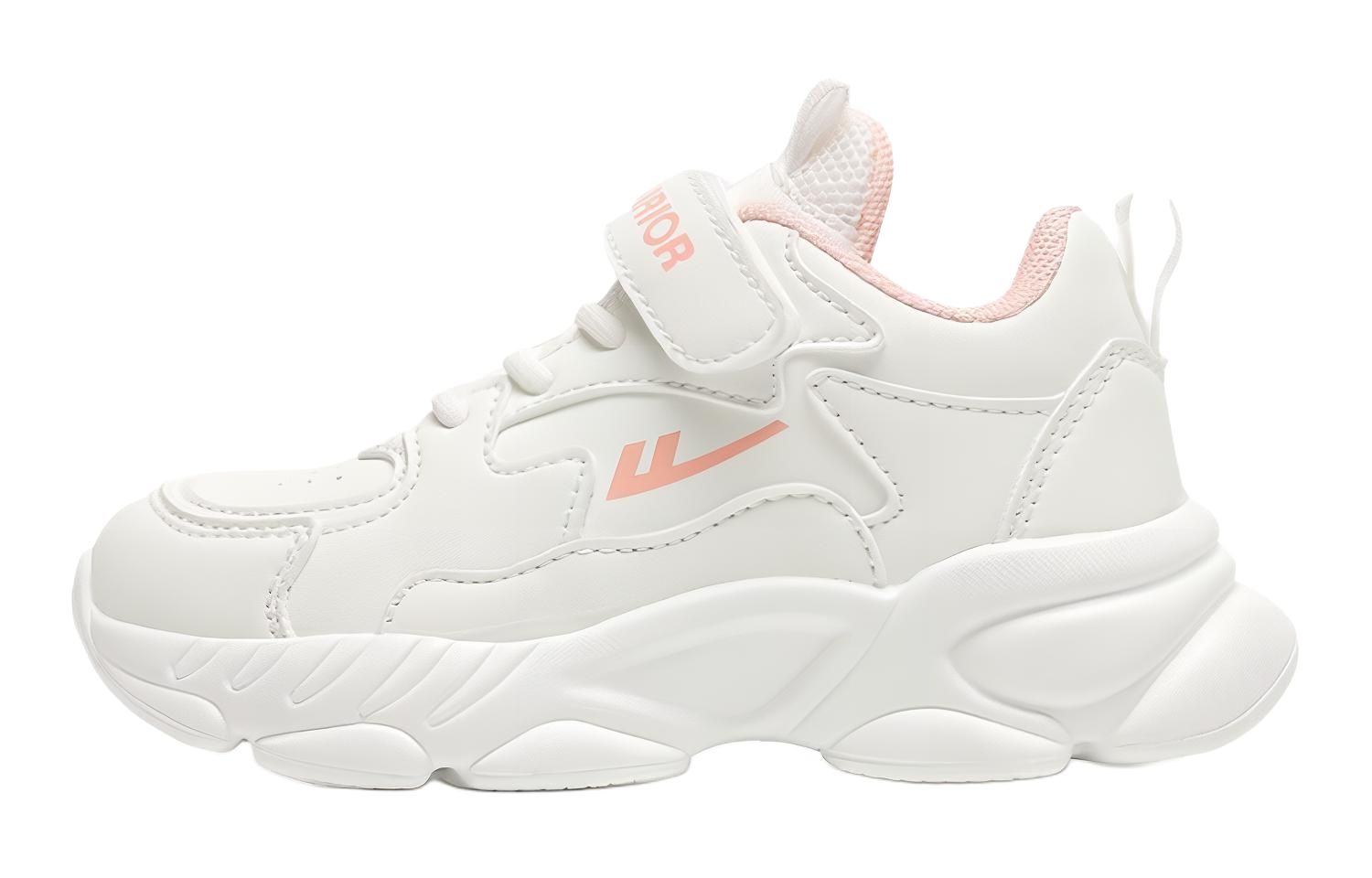 Низкие беговые кроссовки white light pink детские WARRIOR, белый светло-Pink
Низкие беговые кроссовки white light pink детские WARRIOR, белый светло-Pink