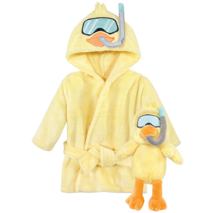 Уютный халат и набор для игр Hudson Baby, Scuba duck
Уютный халат и набор для игр Hudson Baby, Scuba duck