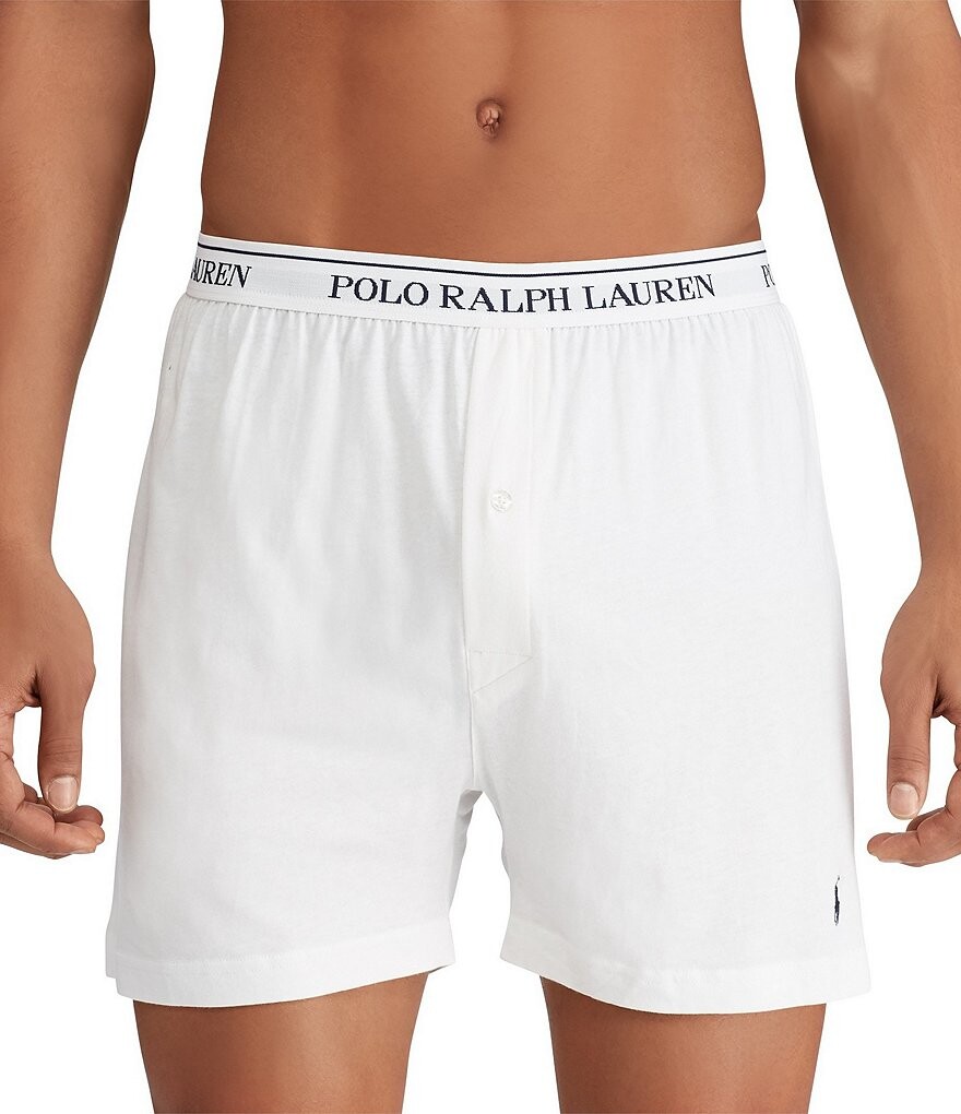 Комплект из 3 хлопковых боксеров из джерси классического кроя Polo Ralph Lauren, белый
Комплект из 3 хлопковых боксеров из джерси классического кроя Polo Ralph Lauren, белый