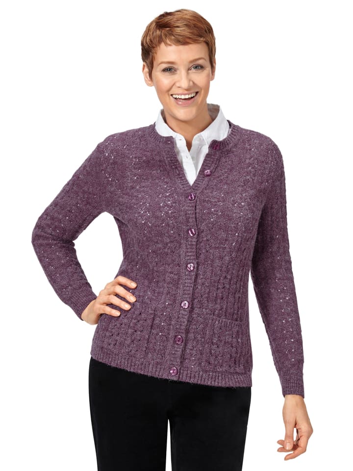 Кардиган в цвете фиолетовый меланж WITT WEIDEN
Кардиган в цвете фиолетовый меланж WITT WEIDEN