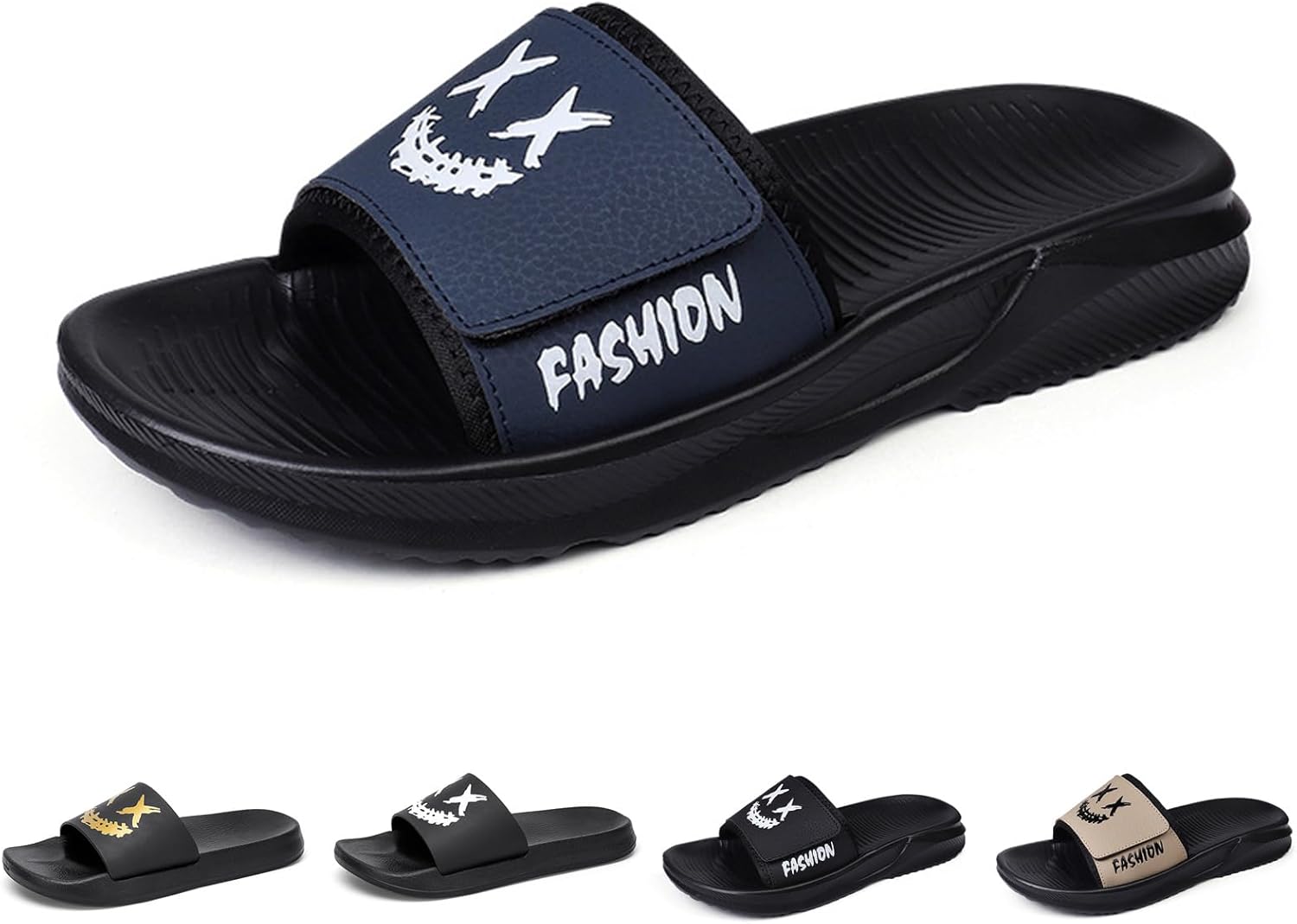 Мужские модные домашние тапочки с мультяшной улыбкой с персонализированной печатью - мягкие нескользящие тапочки для дома и улицы Gezolligheid, Tblue
Мужские модные домашние тапочки с мультяшной улыбкой с персонализированной печатью - мягкие нескользящие тапочки для дома и улицы Gezolligheid, Tblue