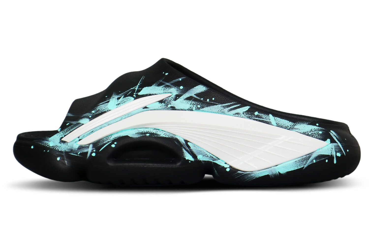 BADFIVE Slide Шлепанцы мужские черно-белые Tiffany Lining
BADFIVE Slide Шлепанцы мужские черно-белые Tiffany Lining