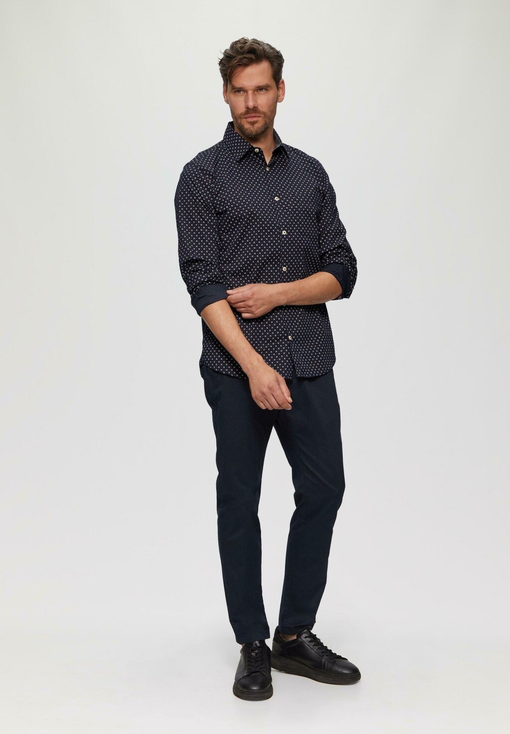 Рубашка SLIM FIT s.Oliver, темно-синий
Рубашка SLIM FIT s.Oliver, темно-синий