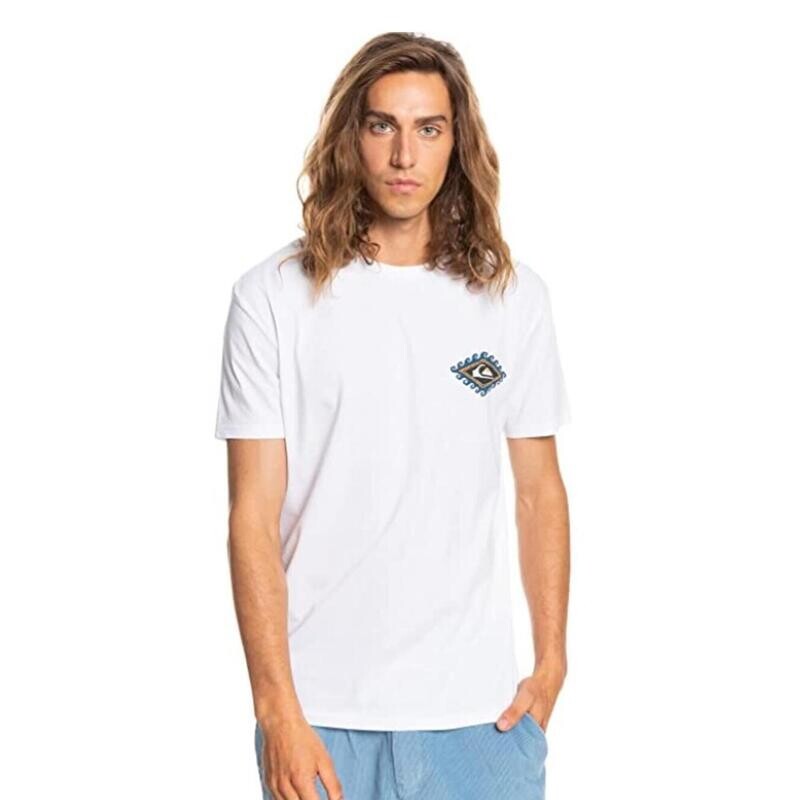 Футболка Quiksilver Mythic Limits белая 
Футболка Quiksilver Mythic Limits белая