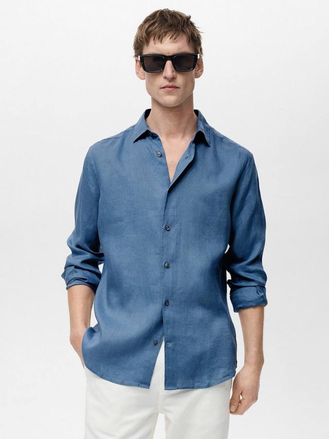 Рубашка Parrot Linen Regular Fit Mango, Pastel Blue
Рубашка Parrot Linen Regular Fit Mango, Pastel Blue