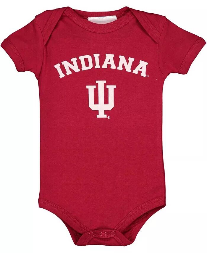 Боди для мальчиков и девочек Crimson Indiana Hoosiers Arch and Logo Two Feet Ahead
Боди для мальчиков и девочек Crimson Indiana Hoosiers Arch and Logo Two Feet Ahead