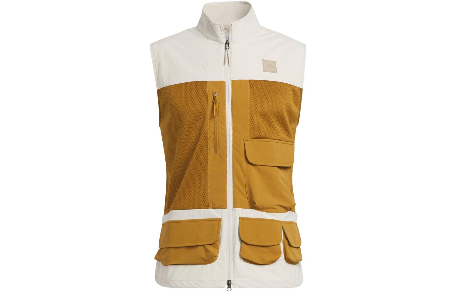 Жилет мужской светло-коричневый Adidas, коричневый 
Жилет мужской светло-коричневый Adidas, коричневый