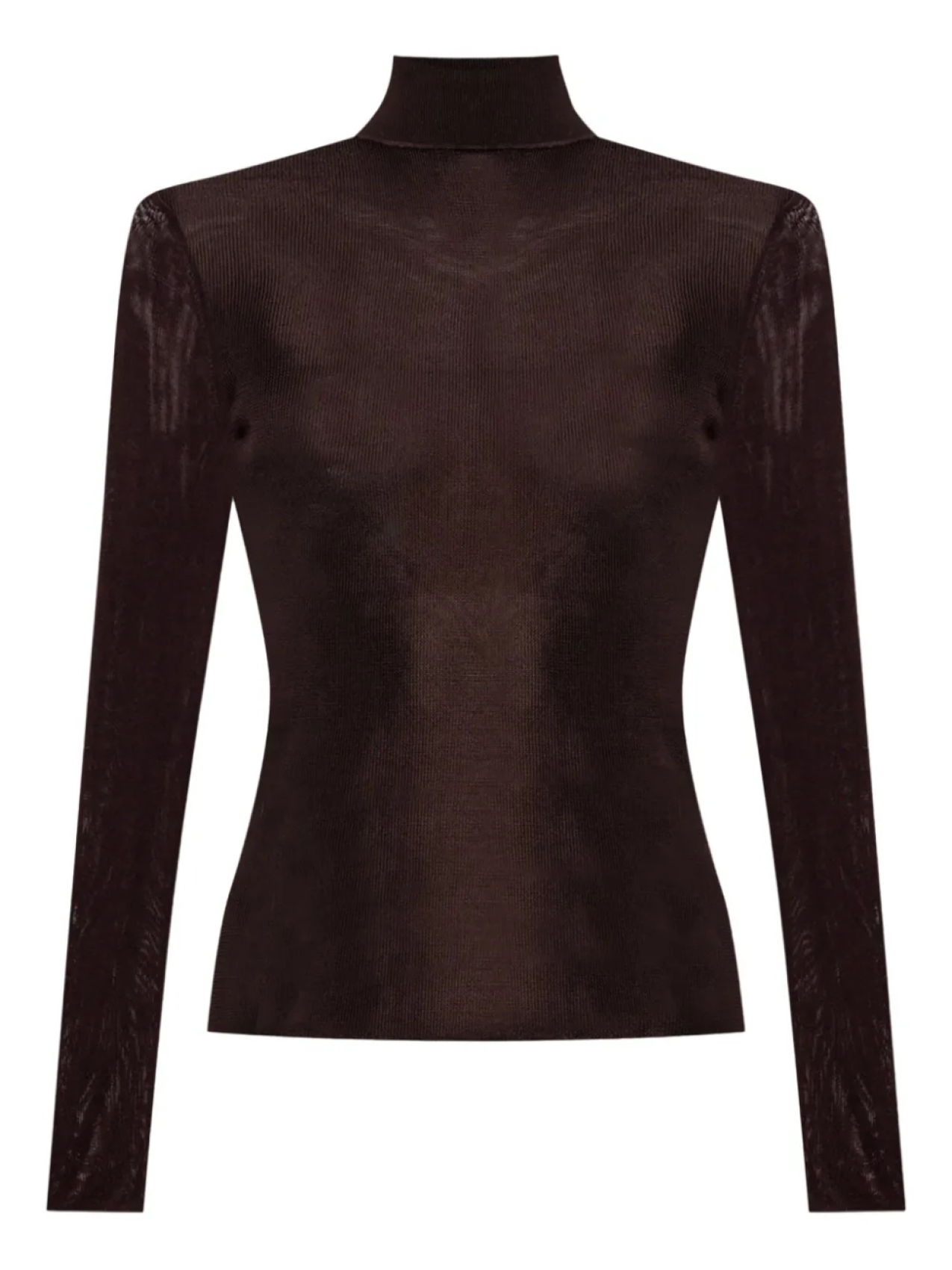 Топ с высоким воротом в рубчик Self-Portrait, коричневый
Топ с высоким воротом в рубчик Self-Portrait, коричневый