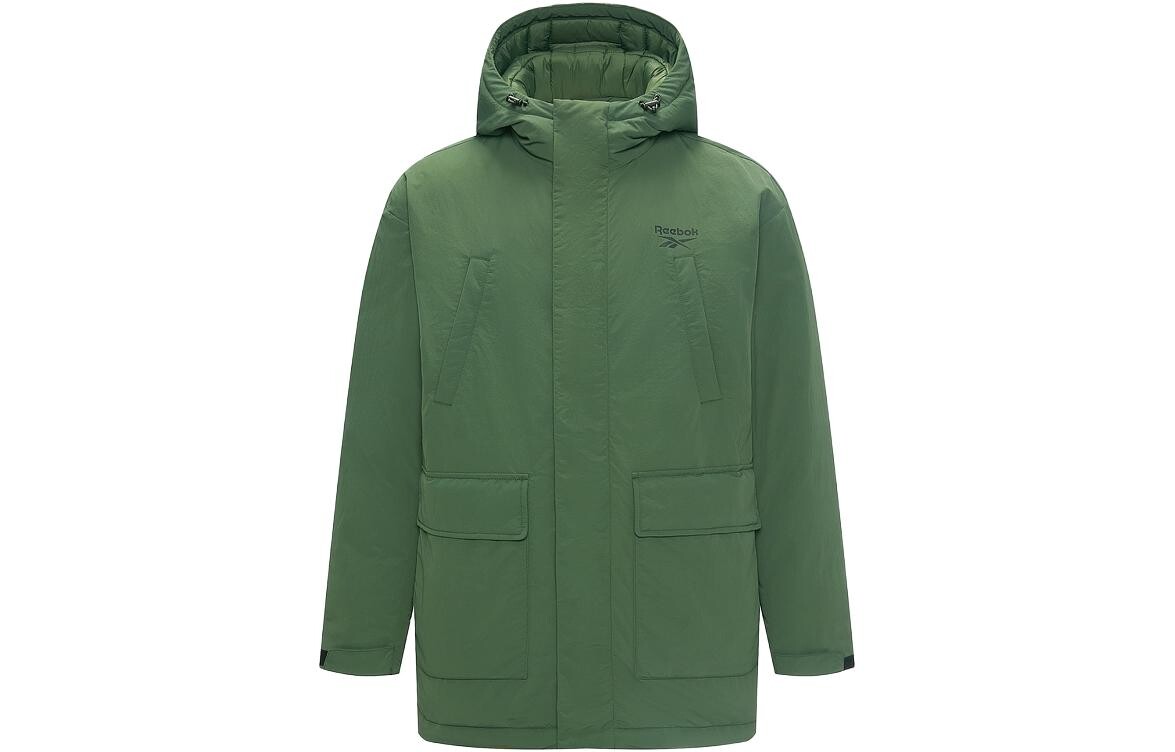 Пуховик унисекс темно-хаки Reebok
Пуховик унисекс темно-хаки Reebok