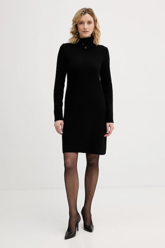 Платье из шерсти United Colors of Benetton, черный
Платье из шерсти United Colors of Benetton, черный