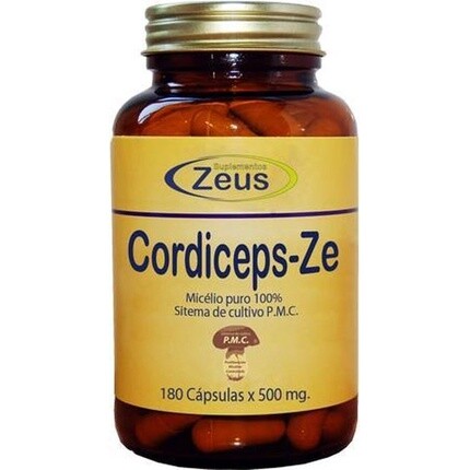 Zeus Hongo Cordiceps 500Mg 180Caps 
Zeus Hongo Cordiceps 500Mg 180Caps