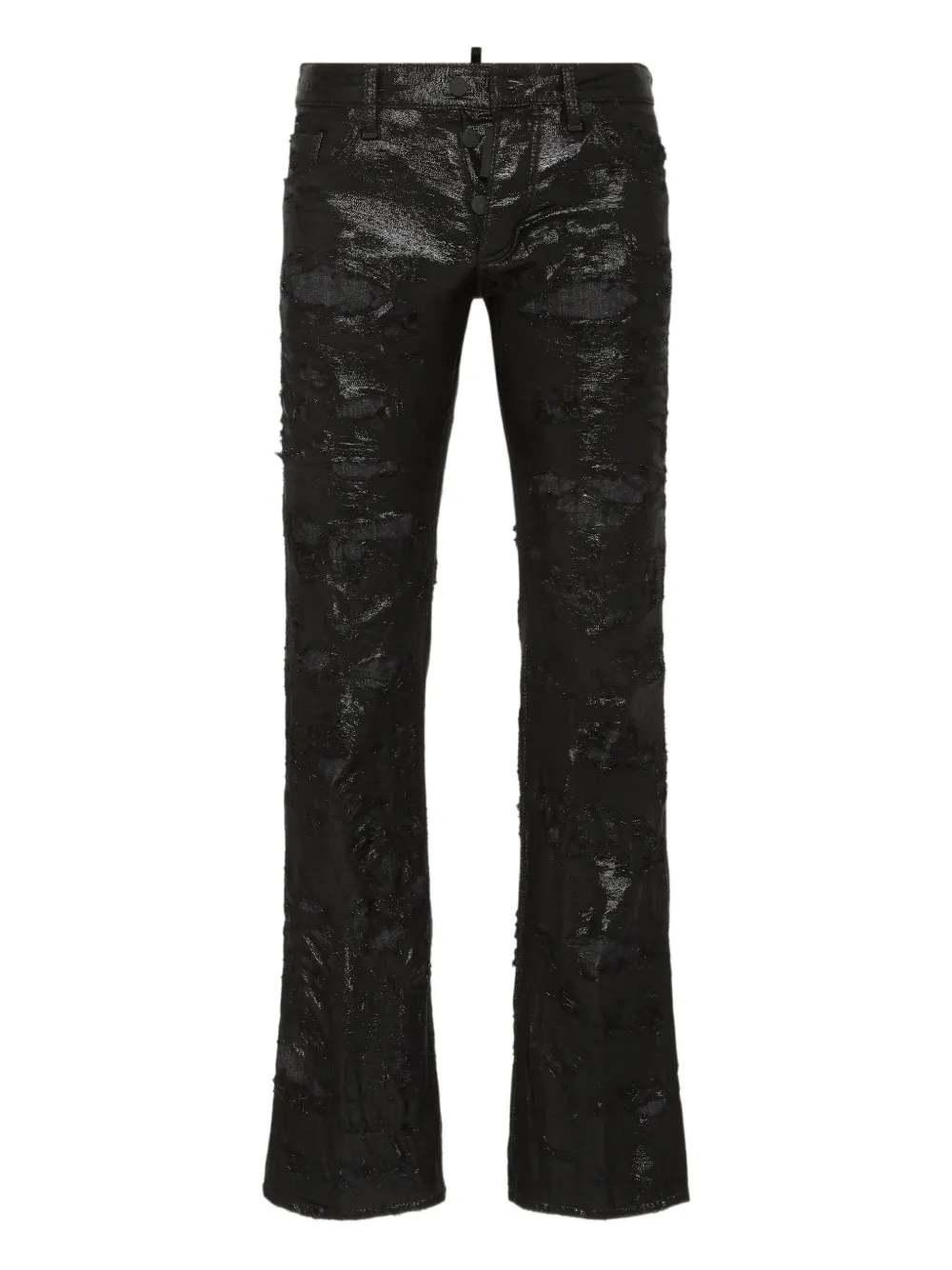 Джинсы bootcut Disco Wash Sharpei DSQUARED2, черный 
Джинсы bootcut Disco Wash Sharpei DSQUARED2, черный