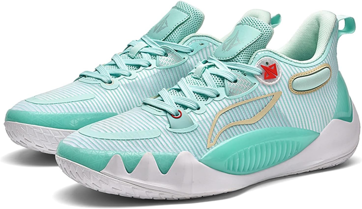 Мужские стильные баскетбольные кроссовки средней высоты с амортизирующей подошвой, шнуровкой, дышащей сеткой, с круглыми носками и толстой подошвой, подходят для фитнеса, бега и тренировок на кампусе Qaoterod, зеленый
Мужские стильные баскетбольные кроссовки средней высоты с амортизирующей подошвой, шнуровкой, дышащей сеткой, с круглыми носками и толстой подошвой, подходят для фитнеса, бега и тренировок на кампусе Qaoterod, зеленый