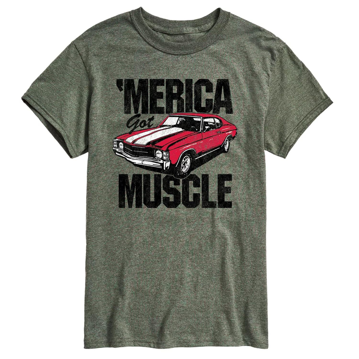 Мужская футболка с рисунком «Merica Got Muscle Car» Licensed Character
Мужская футболка с рисунком «Merica Got Muscle Car» Licensed Character