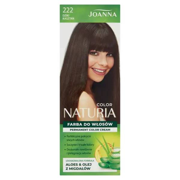 Краска для волос 222 дикий каштан, 1 упаковка. Joanna Naturia color, цвет 222 dziki kasztan
Краска для волос 222 дикий каштан, 1 упаковка. Joanna Naturia color, цвет 222 dziki kasztan