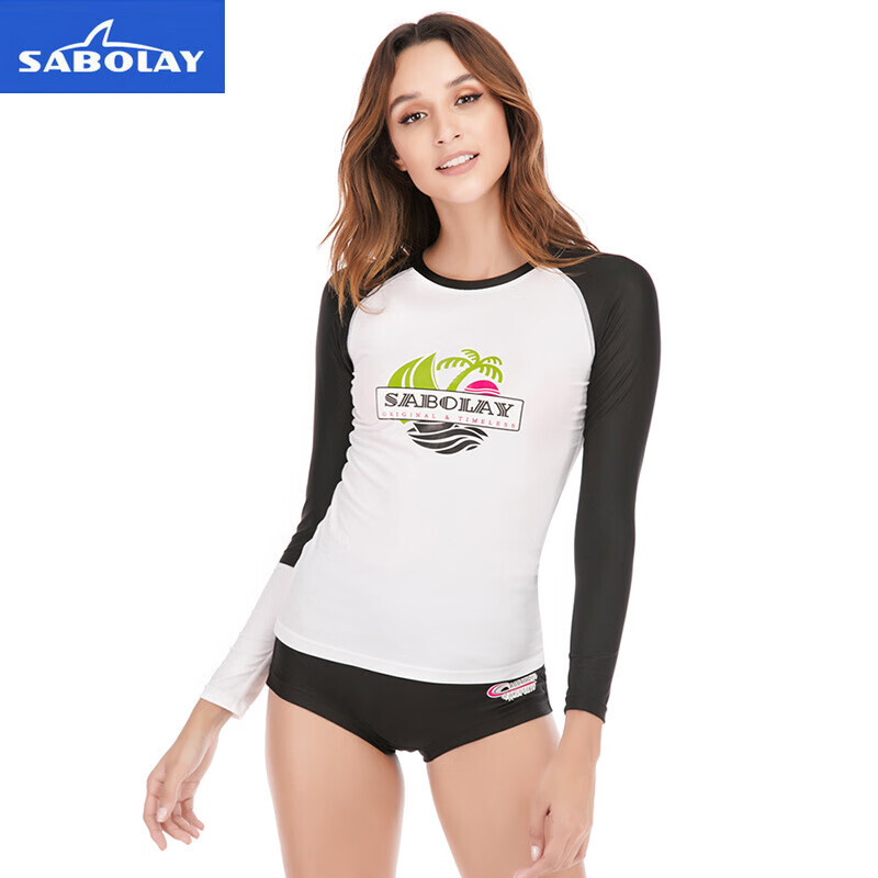 QINGHONG осенний корейский стиль раздельный купальник женский спортивный консервативный купальник белый топ + черные шорты размер M-3XL
QINGHONG осенний корейский стиль раздельный купальник женский спортивный консервативный купальник белый топ + черные шорты размер M-3XL