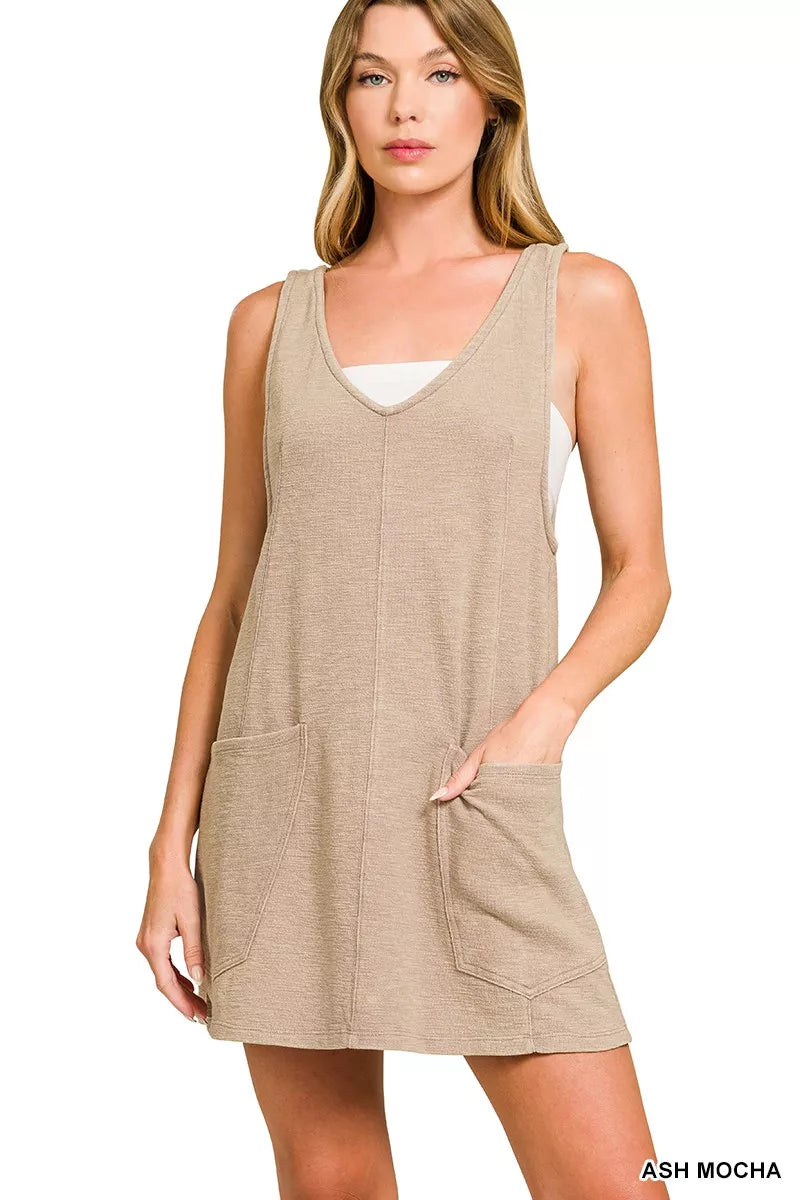 Комбинезон из ткани с эффектом потертости и регулируемыми бретелями TRUEDAMES, ash mocha
Комбинезон из ткани с эффектом потертости и регулируемыми бретелями TRUEDAMES, ash mocha