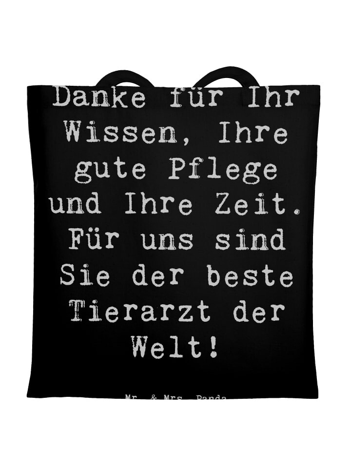 Сумка для переноски Mr & Mrs Panda Bester Tierarzt, черный
Сумка для переноски Mr & Mrs Panda Bester Tierarzt, черный