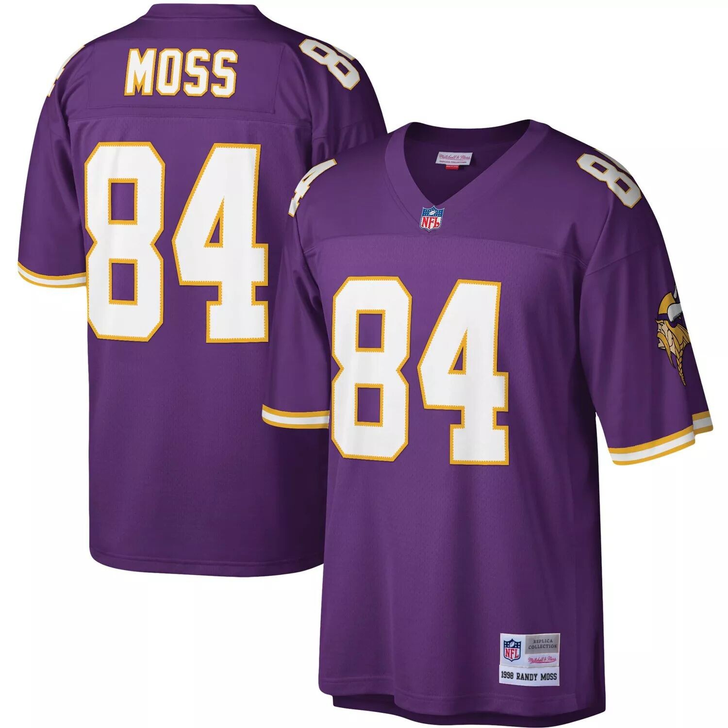 Мужская футболка Mitchell & Ness Randy Moss Purple Minnesota Vikings Legacy Replica Джерси
Мужская футболка Mitchell & Ness Randy Moss Purple Minnesota Vikings Legacy Replica Джерси