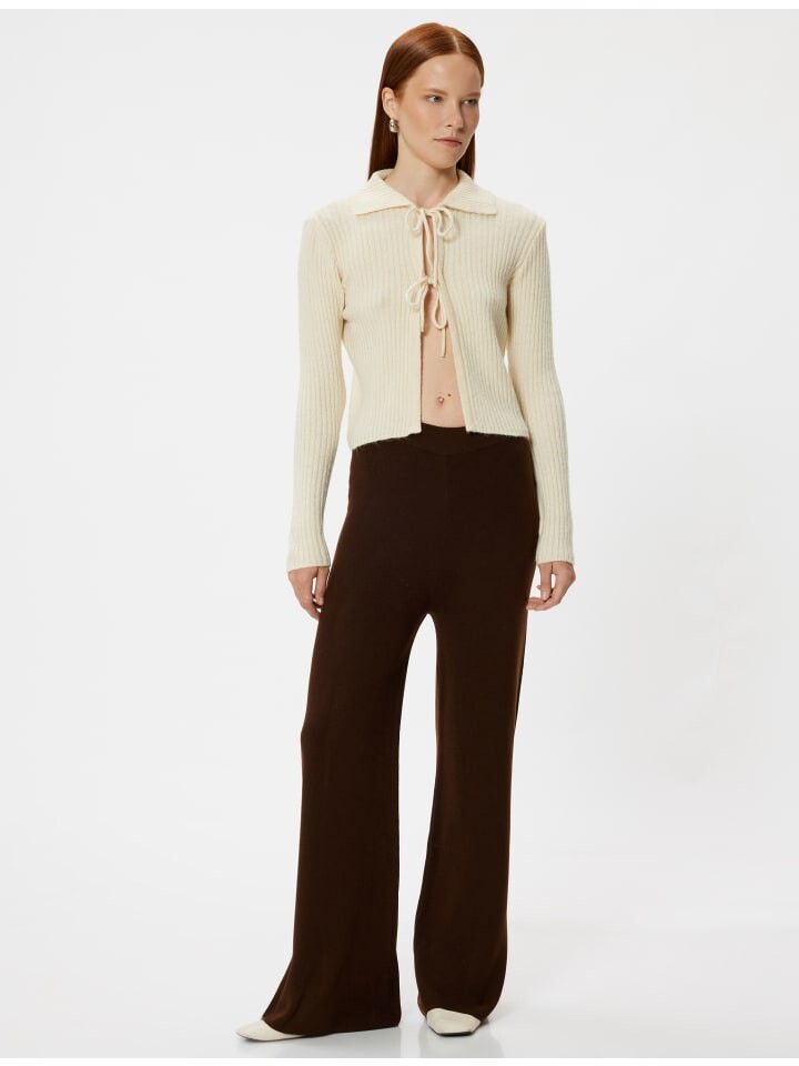 Тканевые брюки KOTON, коричневый
Тканевые брюки KOTON, коричневый