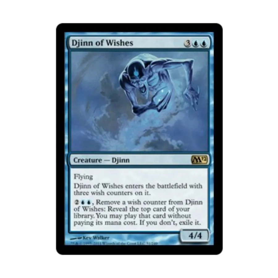 CCG Джинн желаний (клавиша R), MTG - Magic 2012
CCG Джинн желаний (клавиша R), MTG - Magic 2012