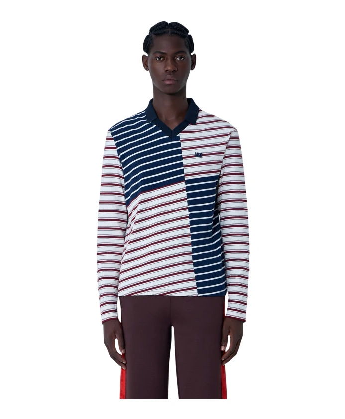 Поло с логотипом Wales Bonner, мультиколор
Поло с логотипом Wales Bonner, мультиколор