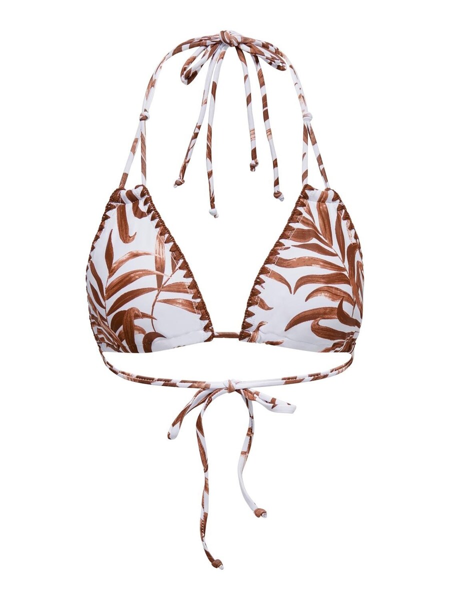 Треугольный бикини-топ ONLY Tricia, белый
Треугольный бикини-топ ONLY Tricia, белый