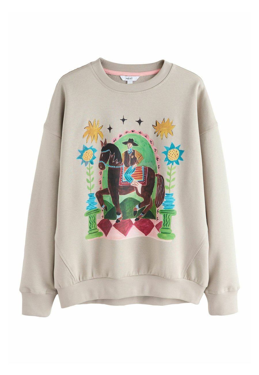 Толстовка Next PAINTEND GRAPHIC COWBOY LONG SLEEVE CREW NECK, Neutral/Beige
Толстовка Next PAINTEND GRAPHIC COWBOY LONG SLEEVE CREW NECK, Neutral/Beige