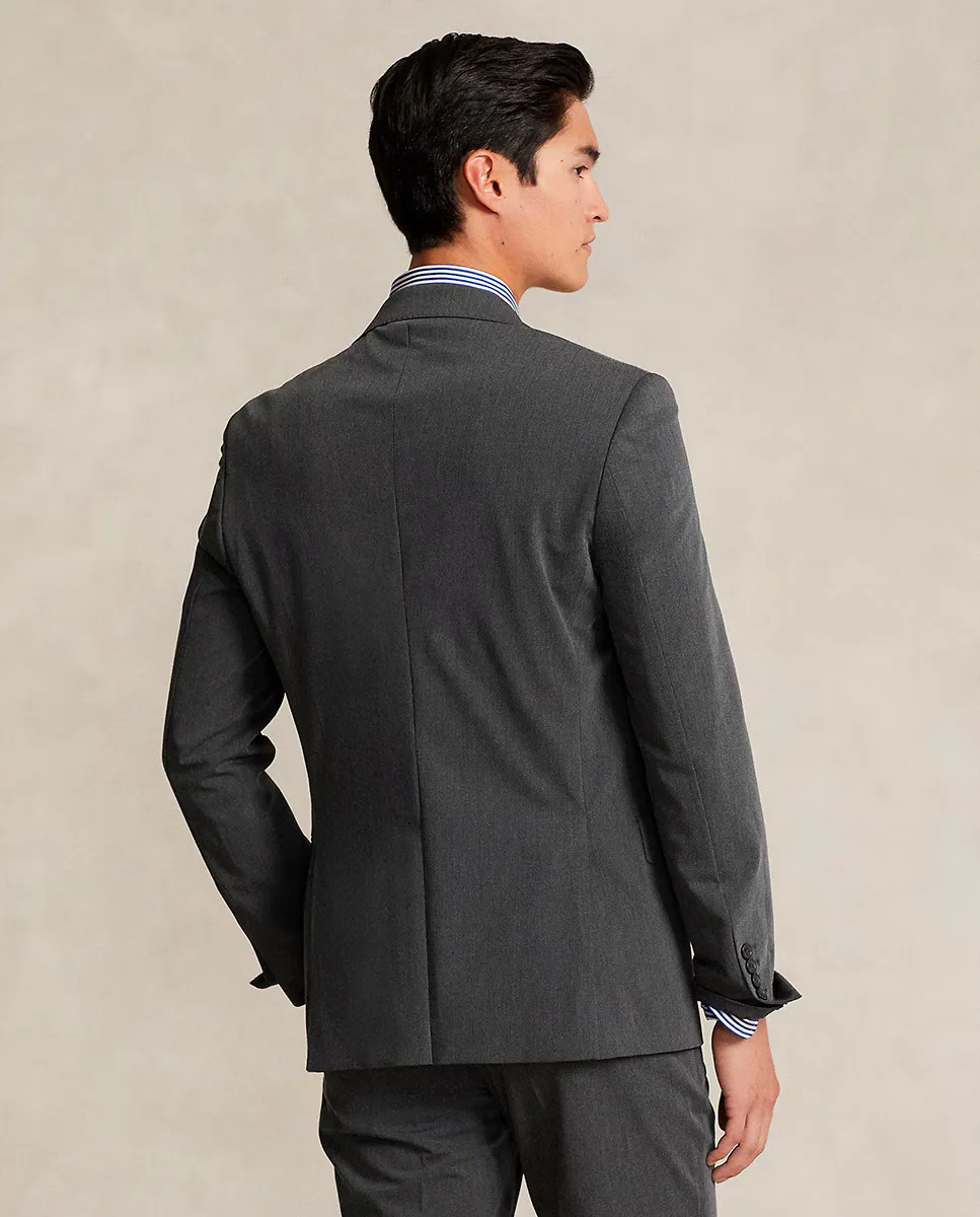 Мужской классический пиджак из эластичного твила Polo Ralph Lauren, цвет Gris Plomo
Мужской классический пиджак из эластичного твила Polo Ralph Lauren, цвет Gris Plomo