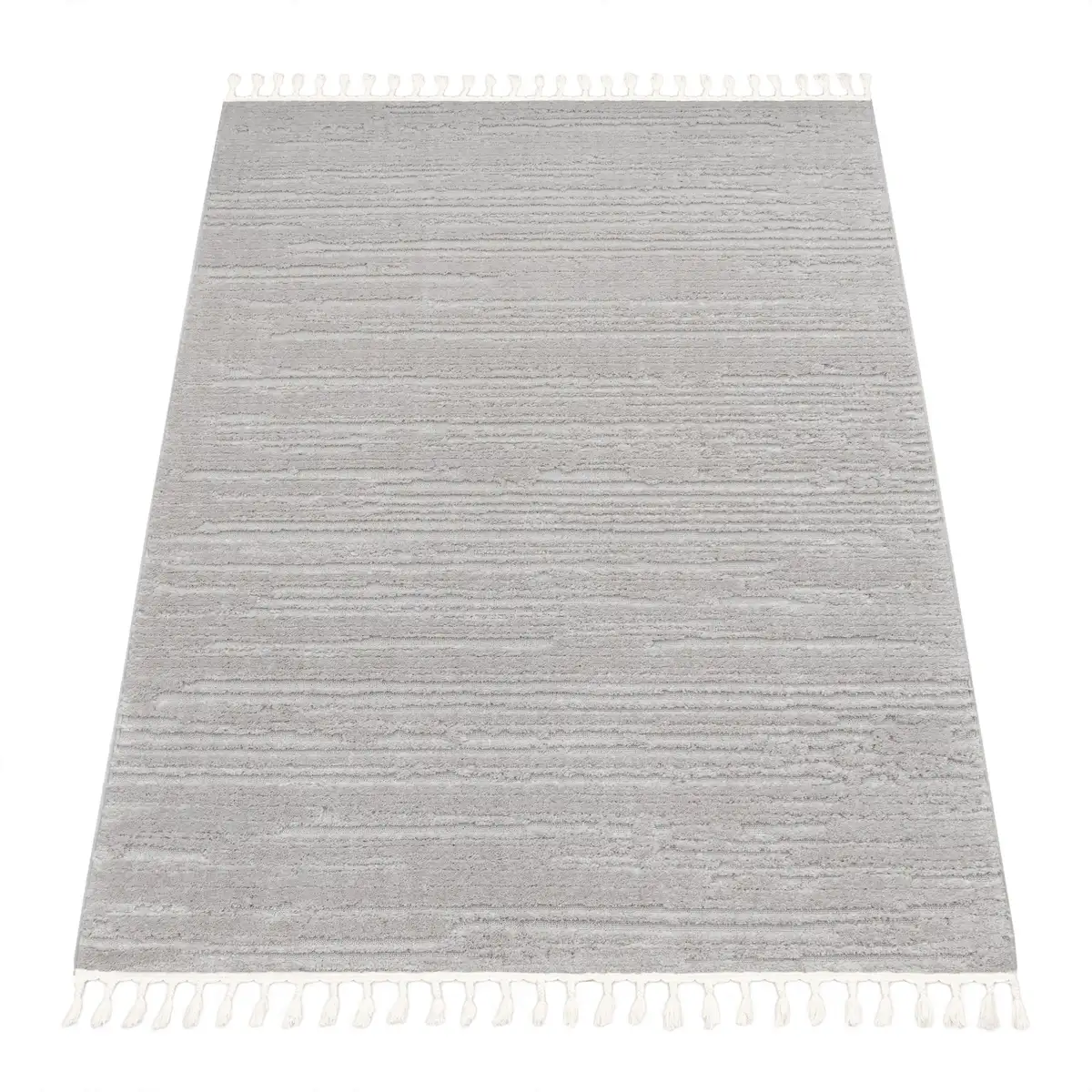 Ковер Paco Home "Auckland 294", прямоугольный, короткий ворс, однотонный, с эффектом high-low, с бахромой 240х340 см, серый
Ковер Paco Home "Auckland 294", прямоугольный, короткий ворс, однотонный, с эффектом high-low, с бахромой 240х340 см, серый
