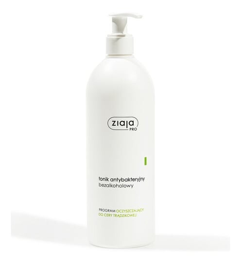 Антибактериальный тоник для лица 500мл Ziaja Pro Green
Антибактериальный тоник для лица 500мл Ziaja Pro Green