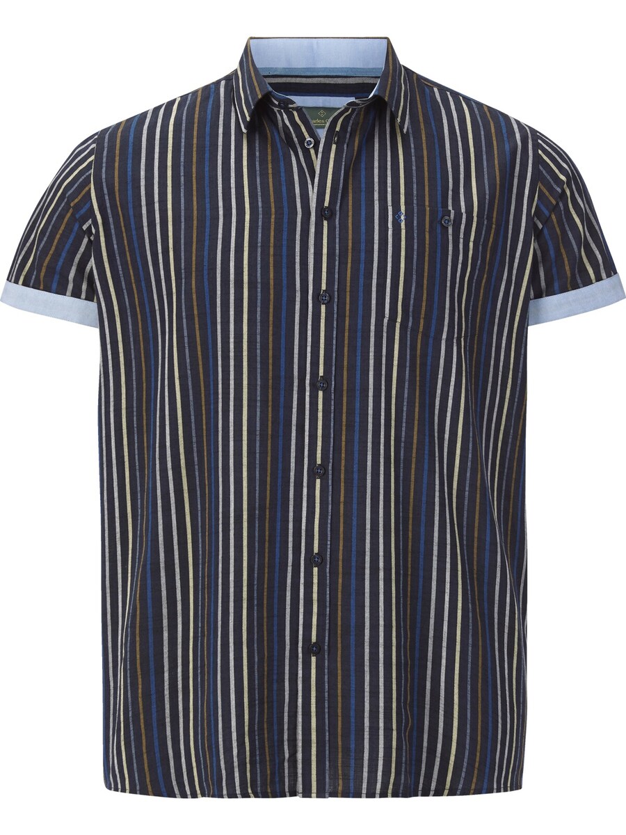 Удобная рубашка на пуговицах Charles Colby Duke Erec, темно-синий
Удобная рубашка на пуговицах Charles Colby Duke Erec, темно-синий