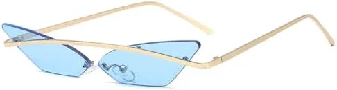 Солнцезащитные очки «кошачий глаз» без оправы 2026 года для женщин, в стиле ретро, панк, прозрачные, яркие, уникальные, C3, один размер MTZJH, One Color
Солнцезащитные очки «кошачий глаз» без оправы 2026 года для женщин, в стиле ретро, панк, прозрачные, яркие, уникальные, C3, один размер MTZJH, One Color