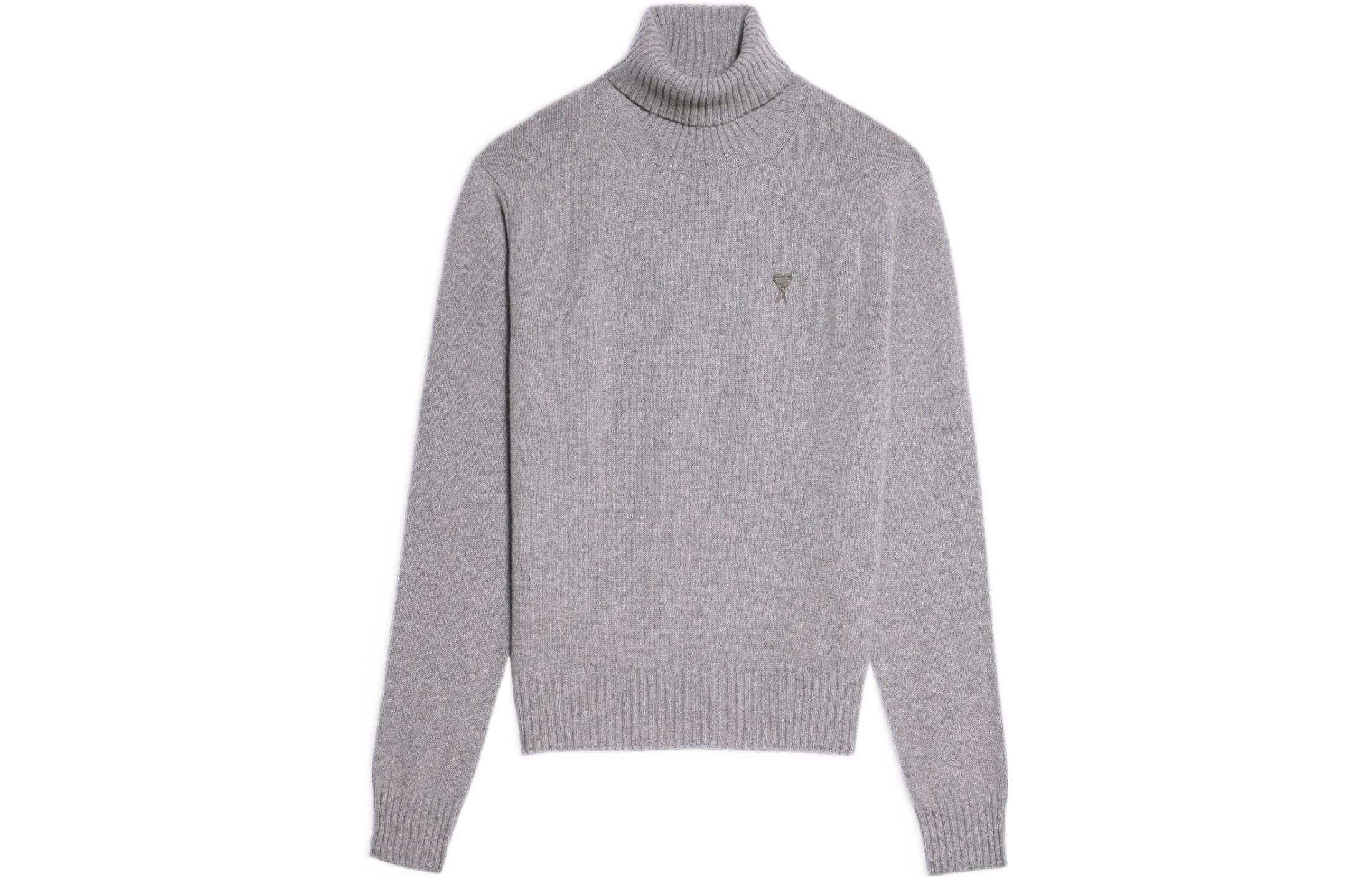 Свитер мужской серый AMIPARIS 
Свитер мужской серый AMIPARIS