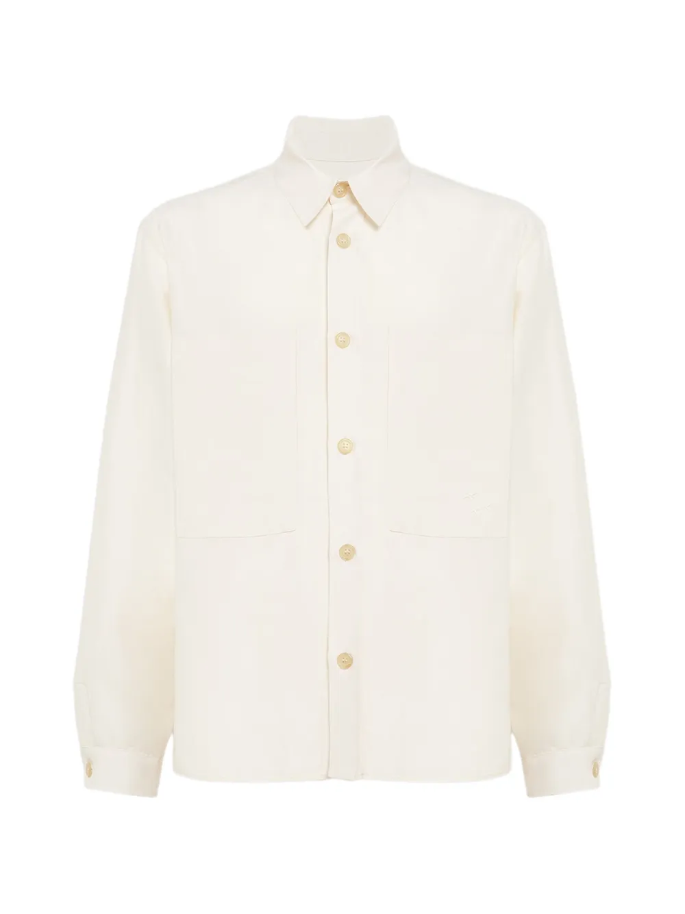 Рубашка-овершот с застежкой на пуговицы и накладными карманами Laneus, бежевый
Рубашка-овершот с застежкой на пуговицы и накладными карманами Laneus, бежевый