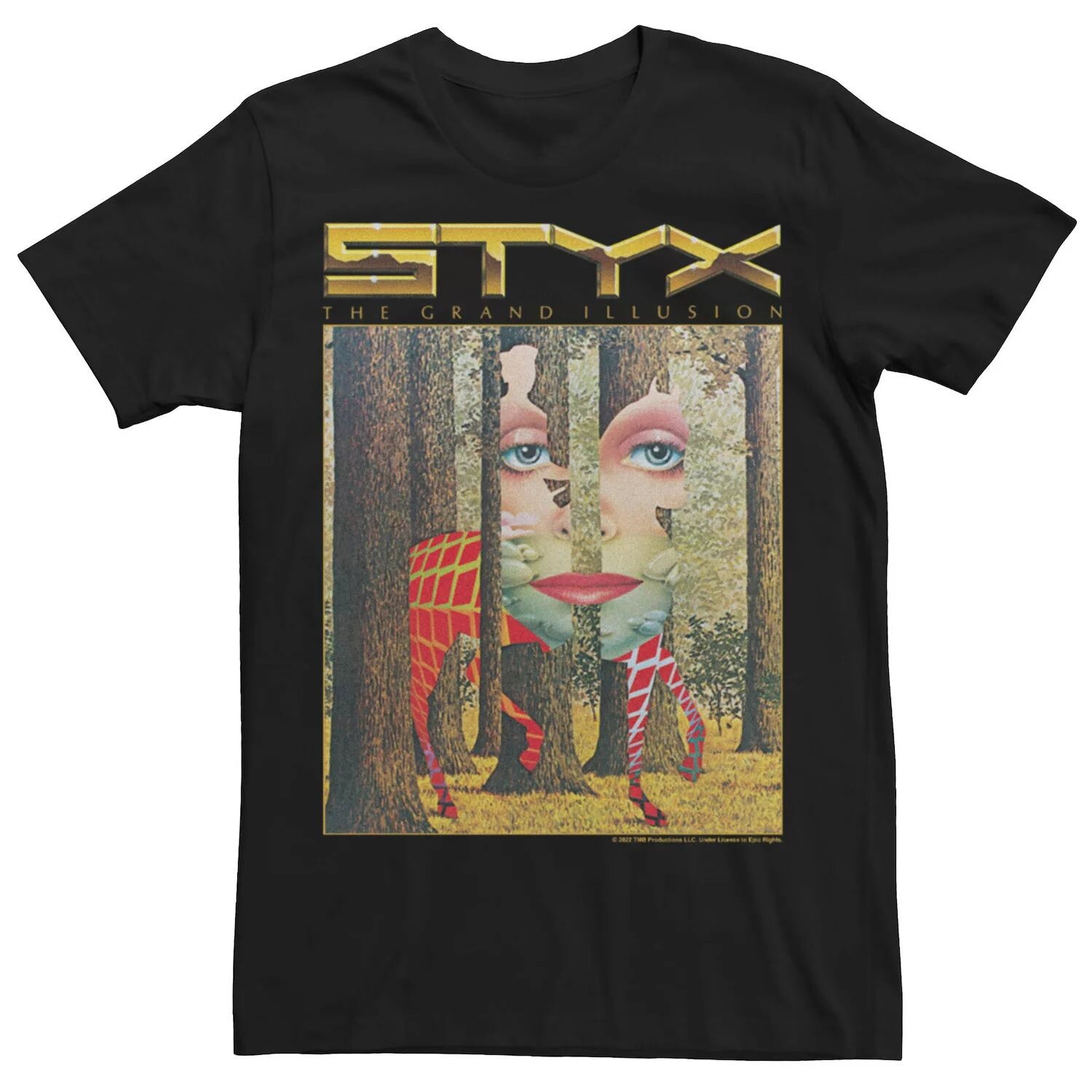Мужская футболка Epic Rights StyxThe Grand Illusion с двусмысленным логотипом Licensed Character
Мужская футболка Epic Rights StyxThe Grand Illusion с двусмысленным логотипом Licensed Character