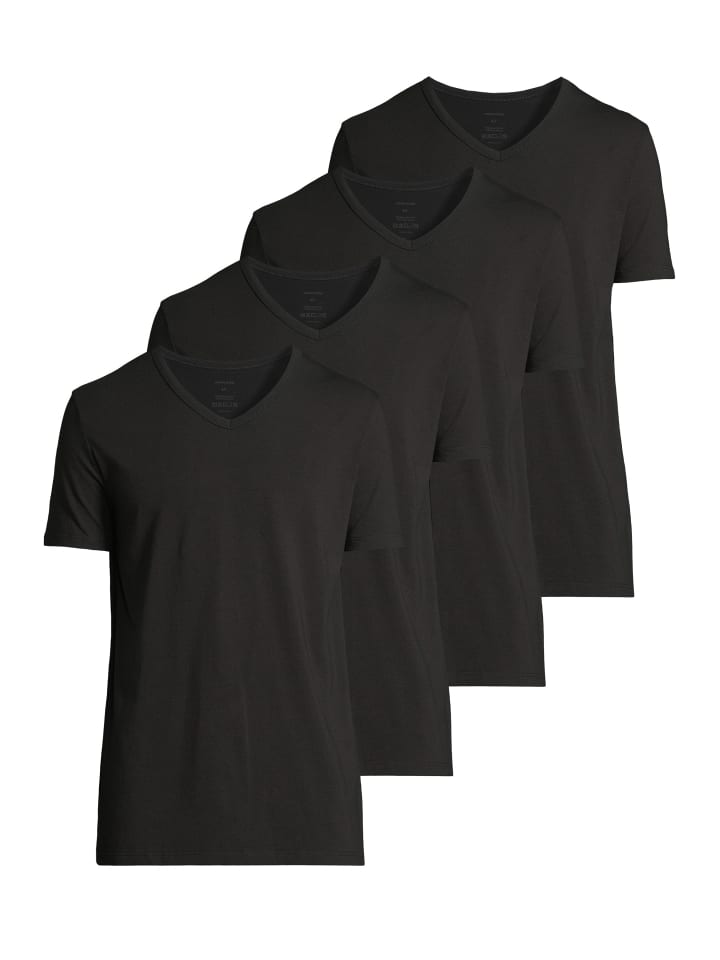 Майка / Рубашка с короткими рукавами черного цвета Seidensticker
Майка / Рубашка с короткими рукавами черного цвета Seidensticker